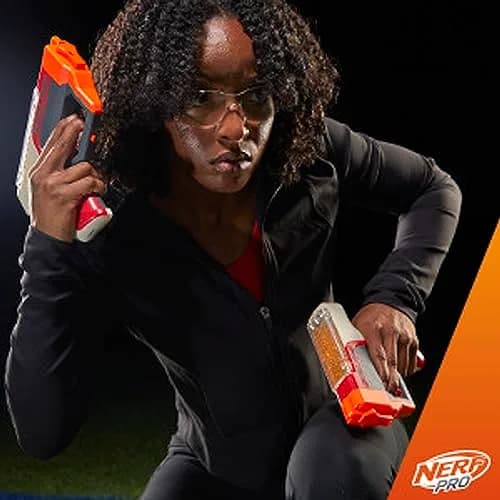 Nerf Pro Gelfire Dual Wield Pack Blasters with 5000 Gelfire Rounds & Eyewear | Ages 14+ thumbnail 8