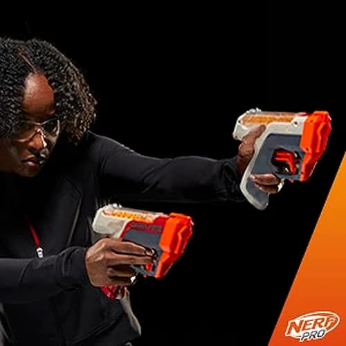 Nerf Pro Gelfire Dual Wield Pack Blasters with 5000 Gelfire Rounds & Eyewear | Ages 14+ thumbnail 9