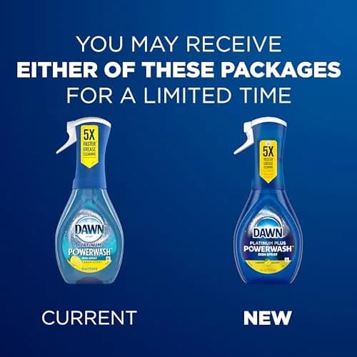 Dawn Powerwash Dish Spray Lemon 1920ml (64 Fl Oz) | Removes 99% Grease in Half Time thumbnail 2