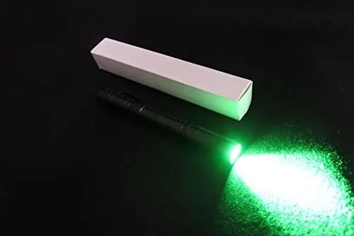 WONDSUNSON Green Light Pen Type Penlight Flashlight | 150 Lumens, Aluminum, IP44, 2 Pack thumbnail 2
