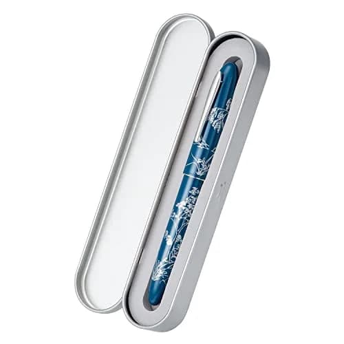 HONG DIAN N23 Blue Rabbit Fountain Pen Medium Nib with Converter and Metal Box Set | Smooth Writing Instrument thumbnail 3