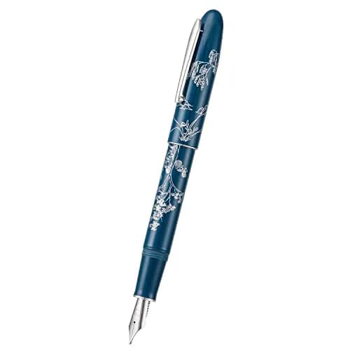 HONG DIAN N23 Blue Rabbit Fountain Pen Extra Fine Nib 0.4mm | Smooth Writing Instrument thumbnail 2
