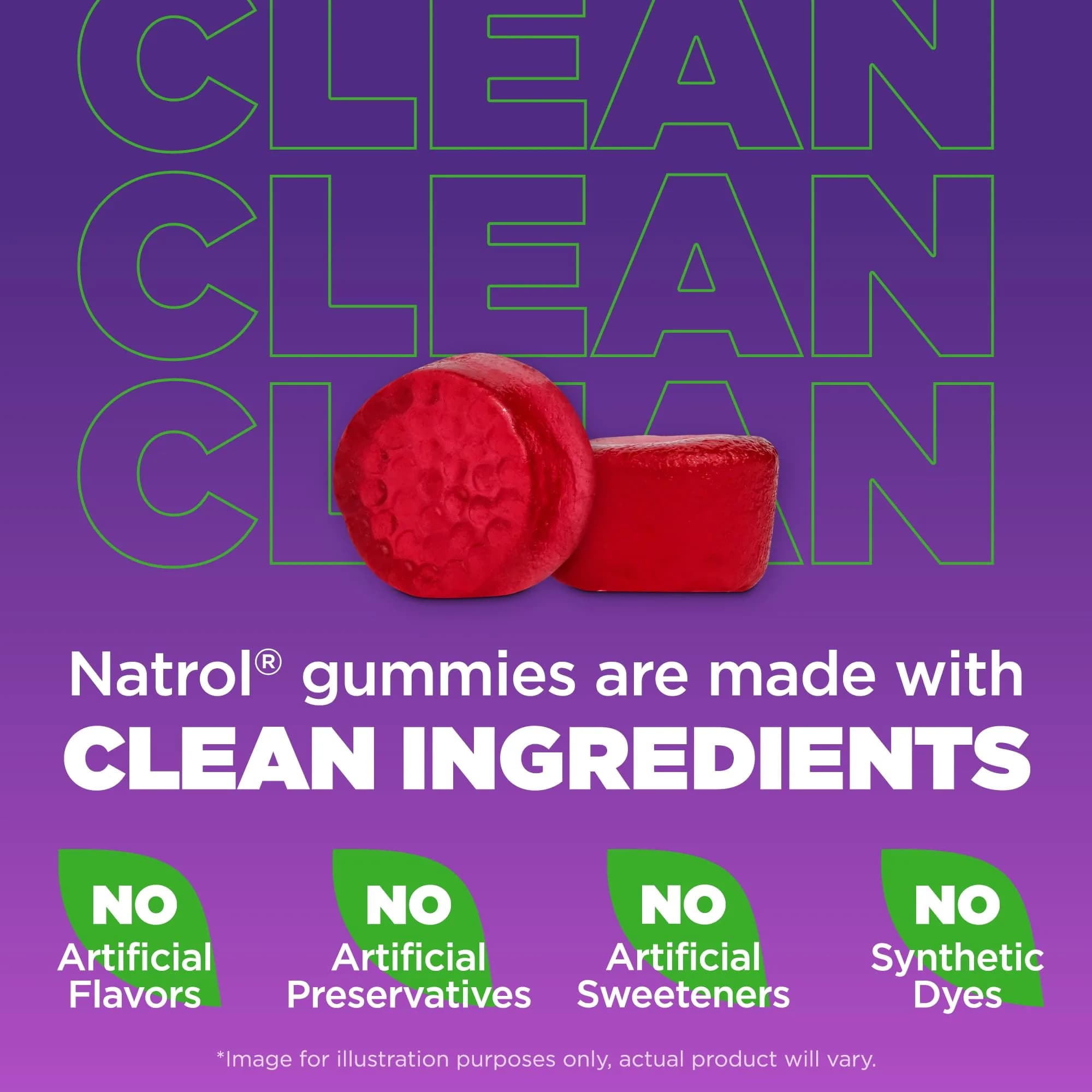 Natrol 10mg Melatonin Gummies Strawberry 140 Count (1680 Gummies Total) | Sleep Support for Adults - view 5