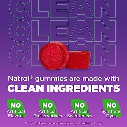 Natrol 10mg Melatonin Gummies Strawberry 140 Count (1680 Gummies Total) | Sleep Support for Adults thumbnail 5