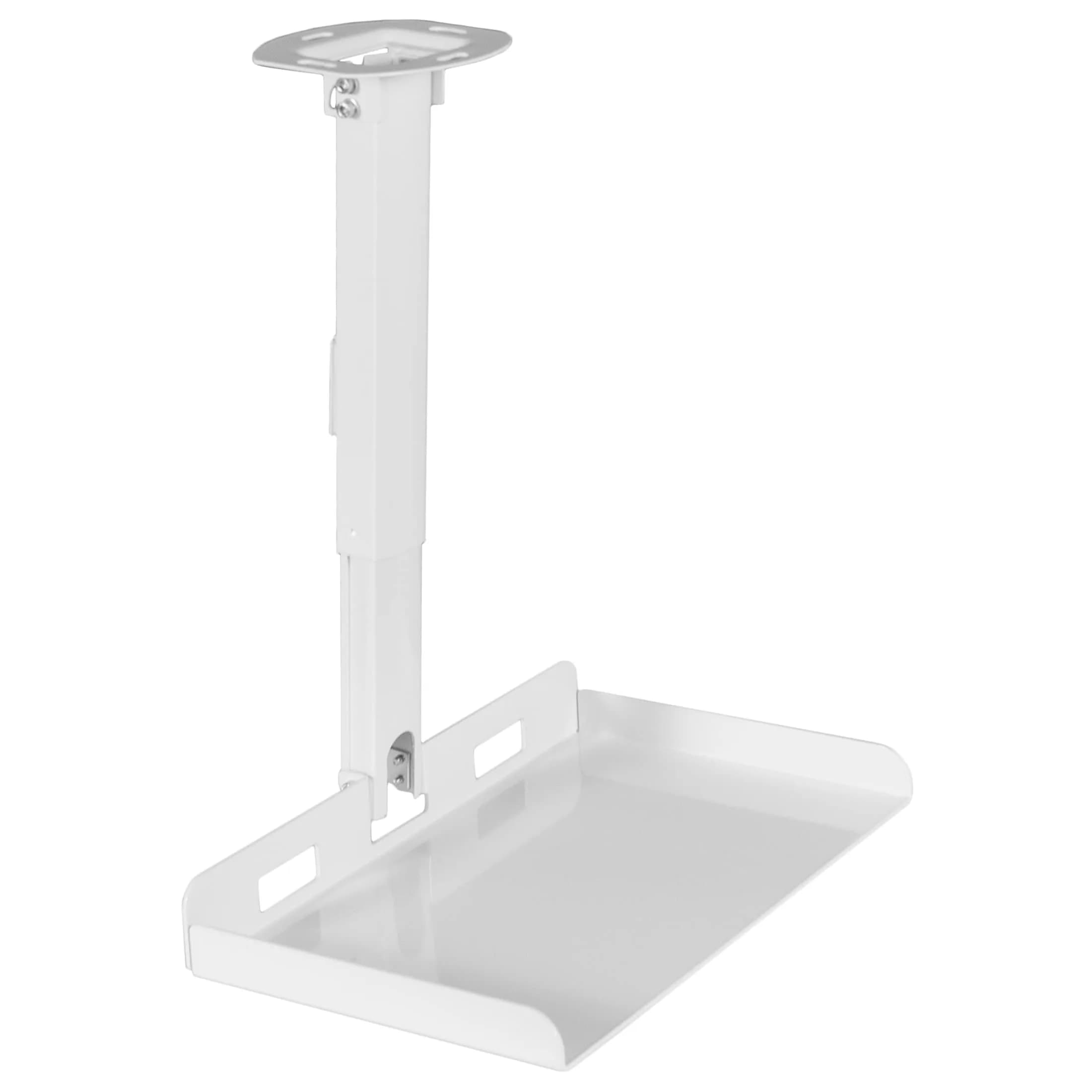 VIVO Universal Ceiling Extending Projector Tray Mount, Height Adjustable Projection 37.2cm (14.6in) | No Hole Installation - main product image