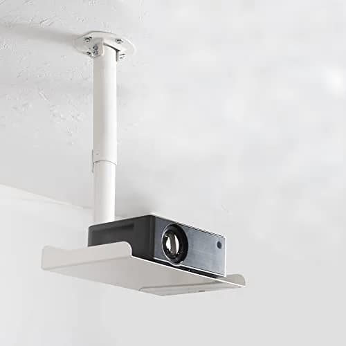 VIVO Universal Ceiling Extending Projector Tray Mount, Height Adjustable Projection 37.2cm (14.6in) | No Hole Installation thumbnail 9