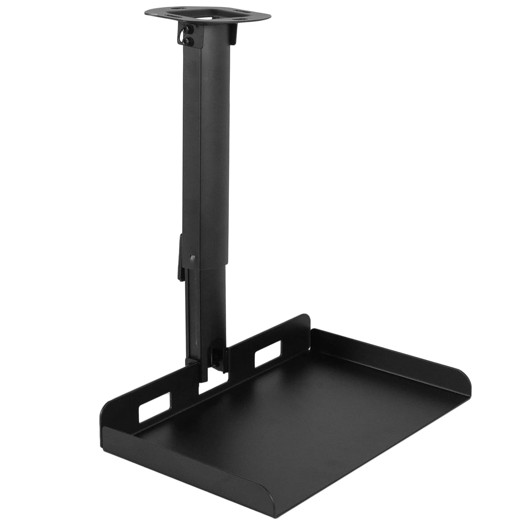 VIVO Black Universal Ceiling Extending Projector Tray Mount for Small to Large Projectors - main product image