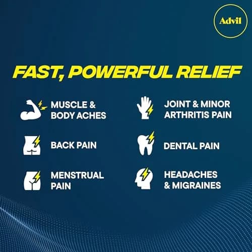 HALEON Advil Dual Action Caplets 216 | 8-Hour Pain Relief with Ibuprofen & Acetaminophen thumbnail 2