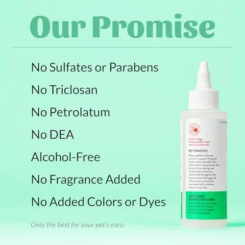 SKOUT'S HONOR Probiotic Cat Ear Cleaner 4 oz | Gentle, Alcohol-Free, Aloe Vera Formula thumbnail 6
