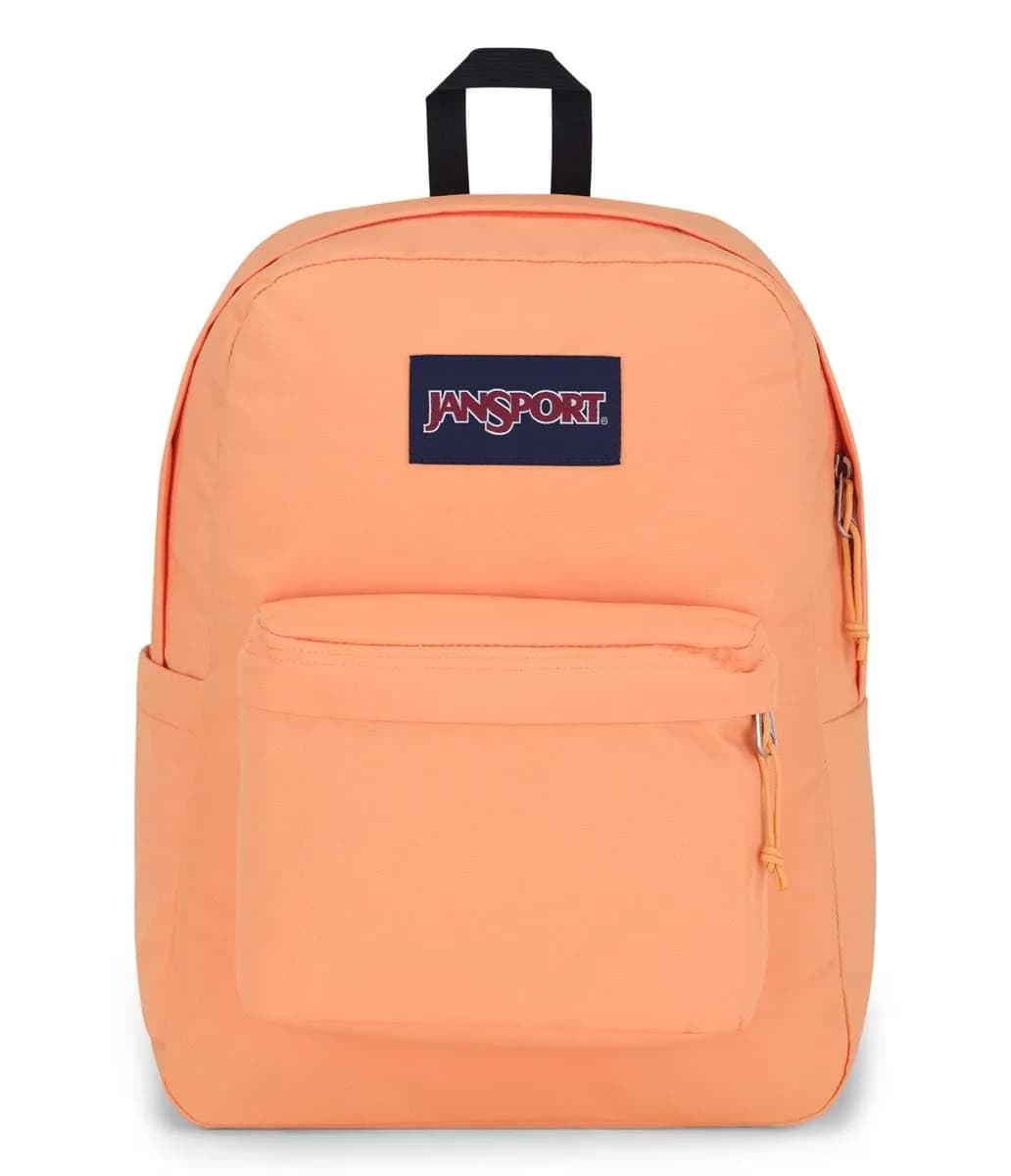 JanSport SuperBreak Backpack 26L (16.5 x 12.5 x 5.5 in) | Water-Resistant Daypack with Laptop Sleeve & Bottle Pocket — Lemon