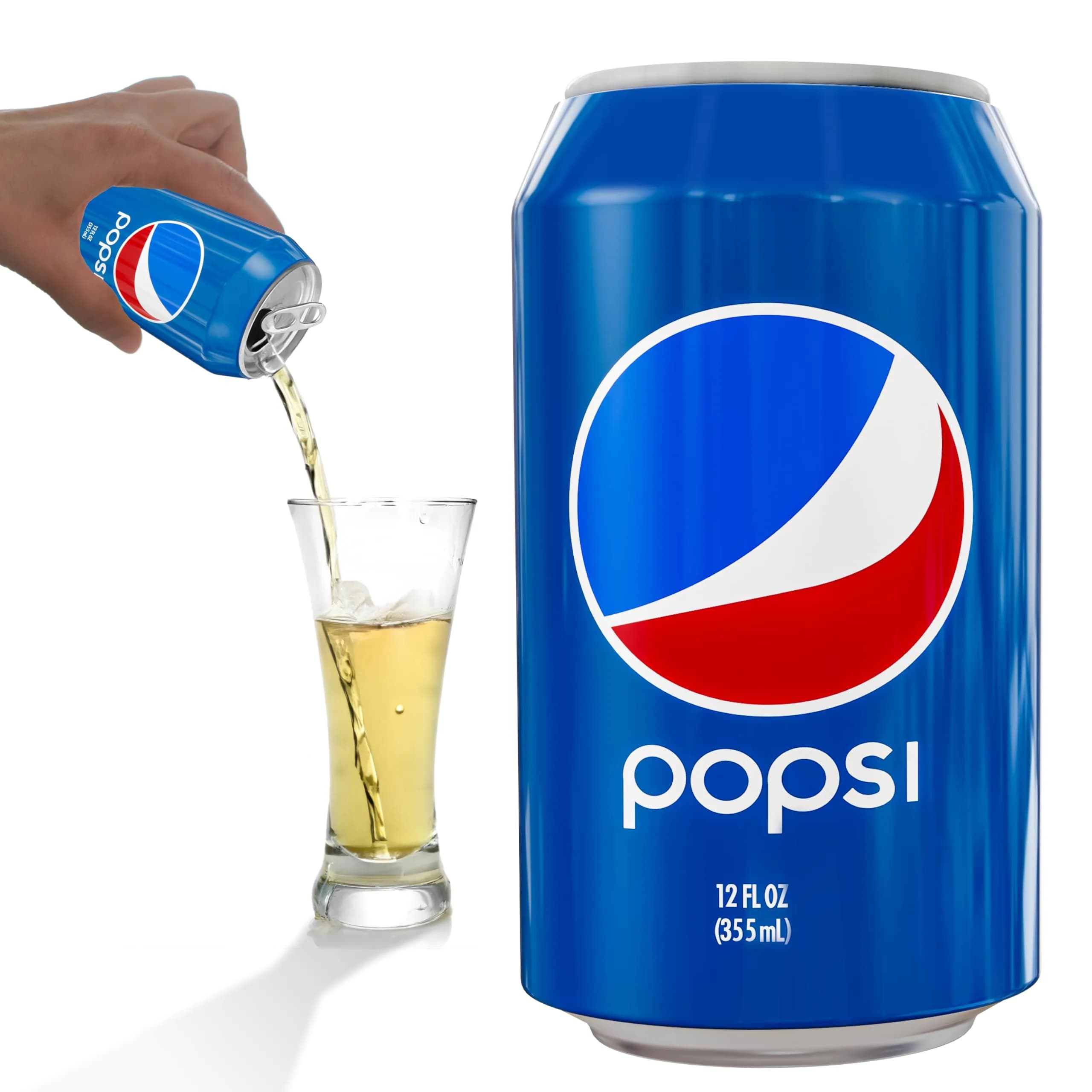 BeerSkin Silicone Can Covers that Look Like Soda 12 oz (355 ml) - 1 Pack | Fun Beverage Insulator for Parties & Outdoors - main product image
