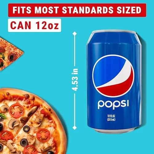 BeerSkin Silicone Can Covers that Look Like Soda 12 oz (355 ml) - 1 Pack | Fun Beverage Insulator for Parties & Outdoors thumbnail 2