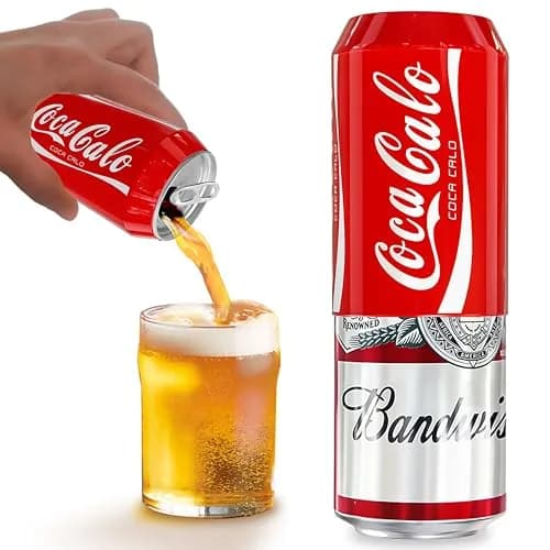 BeerSkin Silicone Can Covers that Look Like Soda 12 oz (355 ml) - 1 Pack | Fun Beverage Insulator for Parties & Outdoors thumbnail 1