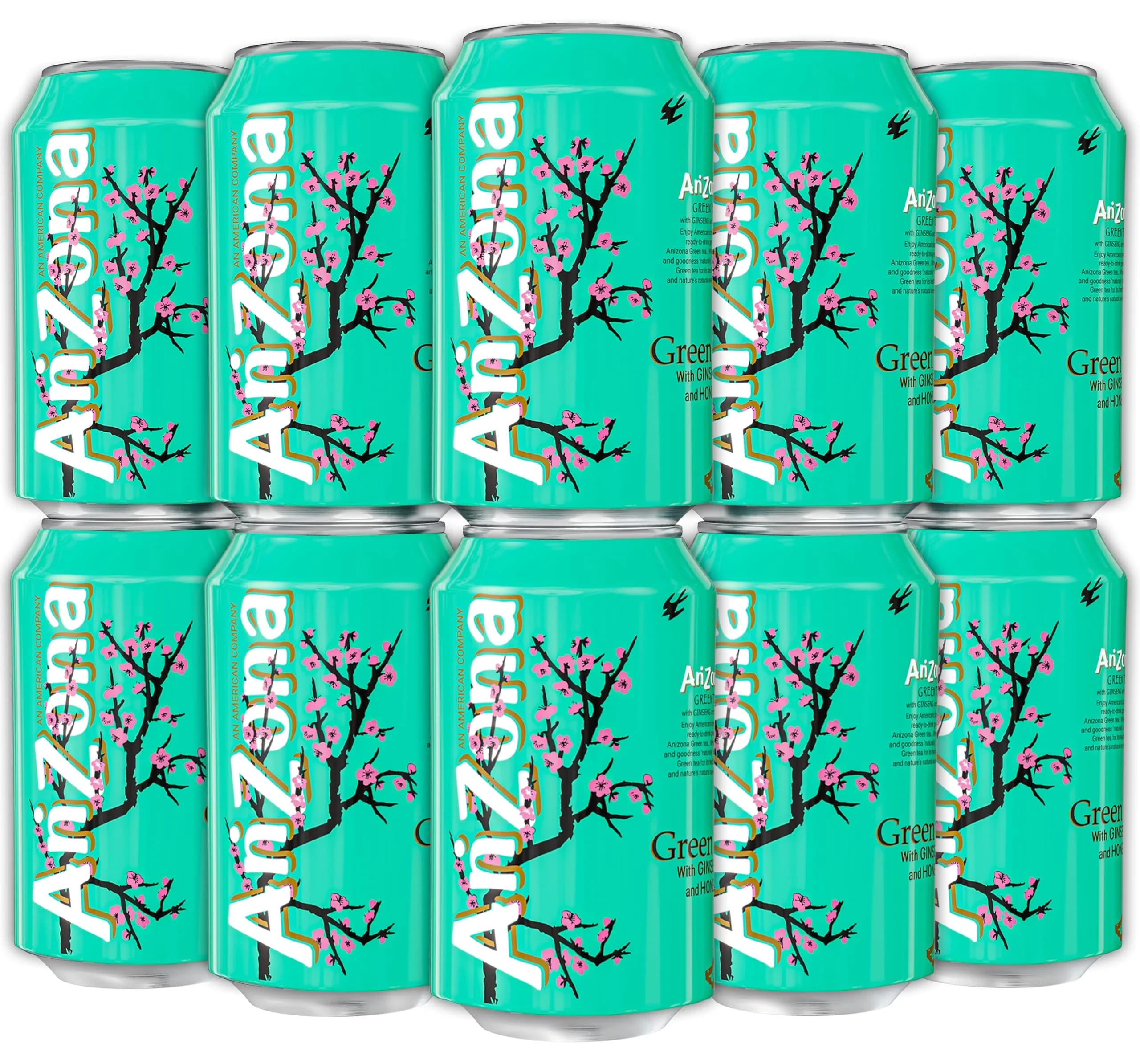Skywin Silicone Can Covers that Look Like Soda 12 oz (355 ml) - 10 Pack | Fun Beverage Insulators for Parties & Outdoors — Green