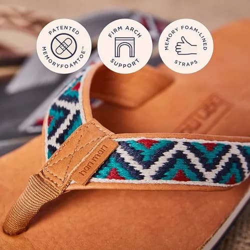 Hari Mari Fields Camino Ash 8 M | Premium Leather Flip Flops for Men thumbnail 5