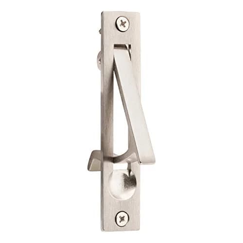 Dontay 4" Stainless Steel Pocket Door Edge Pull | Flush Mount Sliding Door Handle (Satin Nickel) thumbnail 1