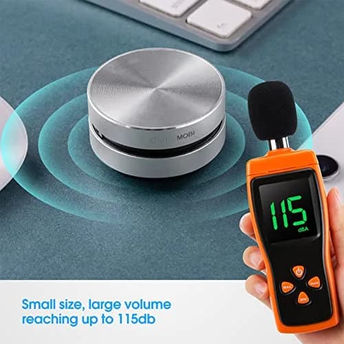 Henniu Bone Conduction Speakers 2 Pack Silver | DIY Sound Experience with BT 5.0 thumbnail 2