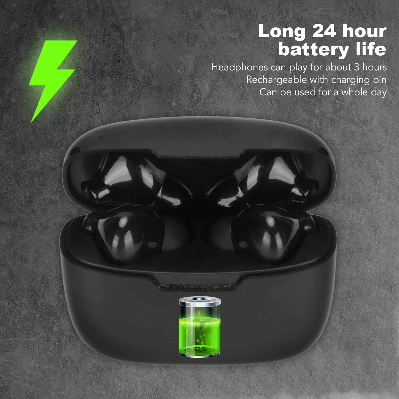 GOWENIC Y113 Bluetooth 5.1 Language Translator Earbuds | 84 Languages Online Translation - view 6