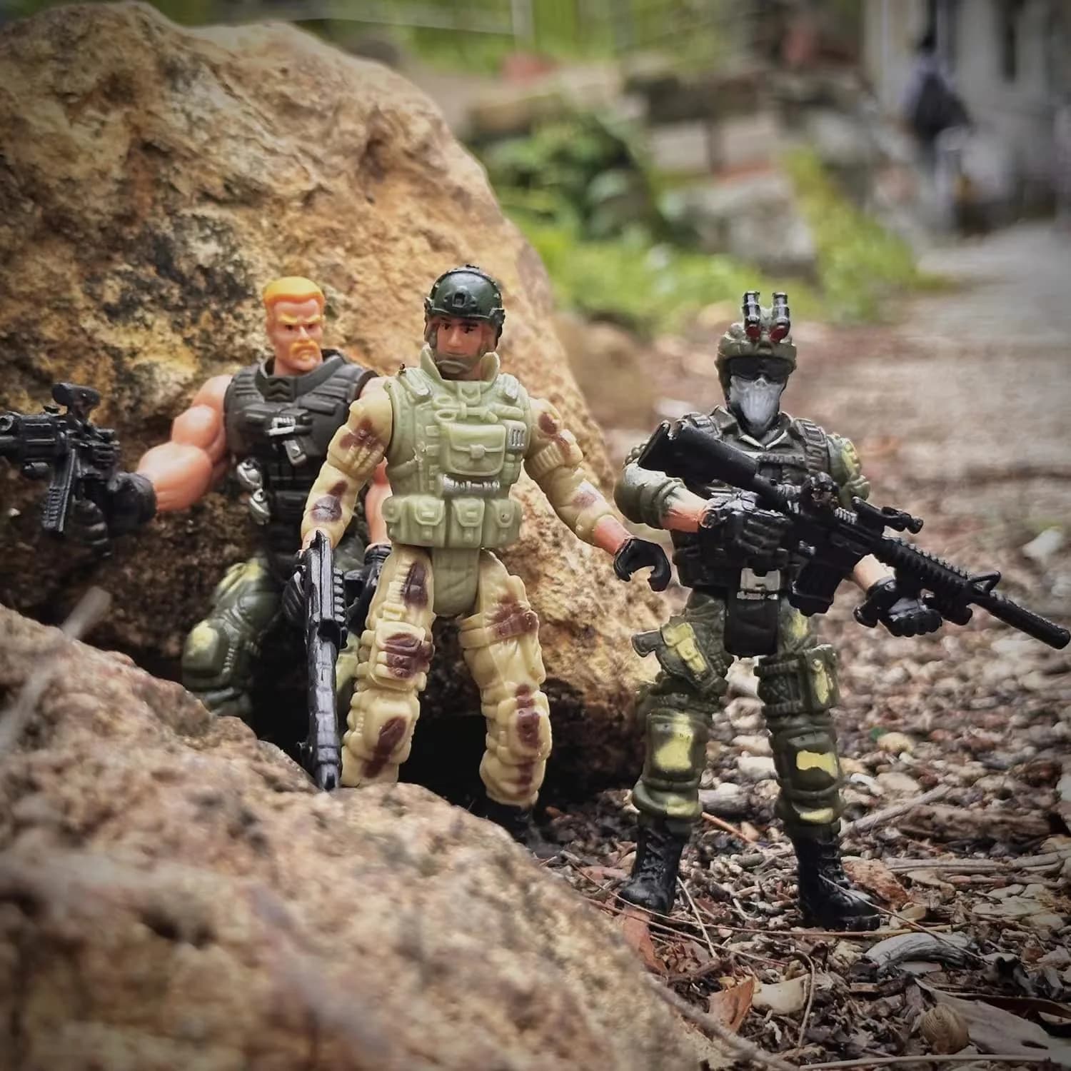 MQSTARSRISE Army Men Action Figures with Weapons | Detachable & Safe Plastic Playset thumbnail 6