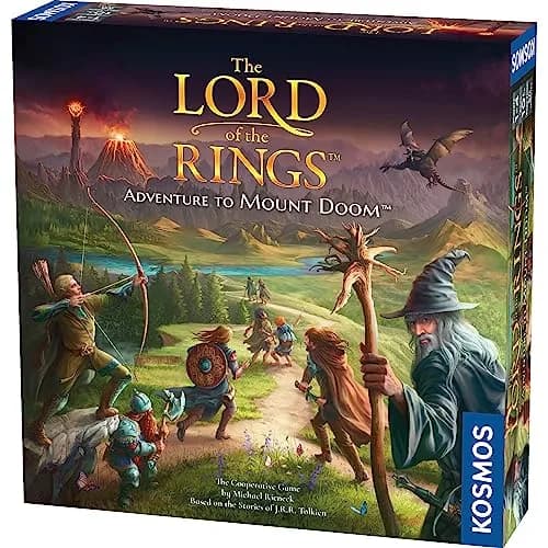 Thames & Kosmos Lord of the Rings Adventure to Mount Doom | Storytelling Board Game | Medium, Green thumbnail 1