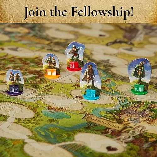 Thames & Kosmos Lord of the Rings Adventure to Mount Doom | Storytelling Board Game | Medium, Green thumbnail 2
