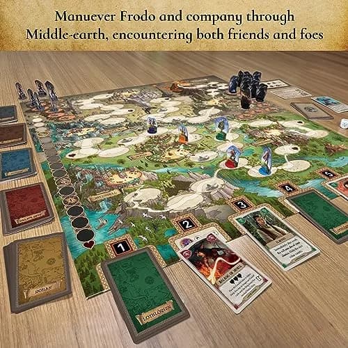 Thames & Kosmos Lord of the Rings Adventure to Mount Doom | Storytelling Board Game | Medium, Green thumbnail 3