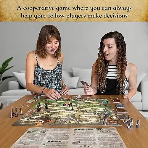 Thames & Kosmos Lord of the Rings Adventure to Mount Doom | Storytelling Board Game | Medium, Green thumbnail 4