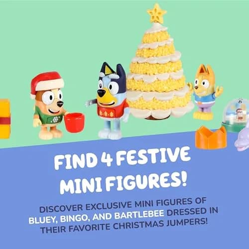 Bluey Advent Calendar 2026, 24 Days of Surprises, Mini Tree | Educational Toy for Kids Ages 3+ thumbnail 4