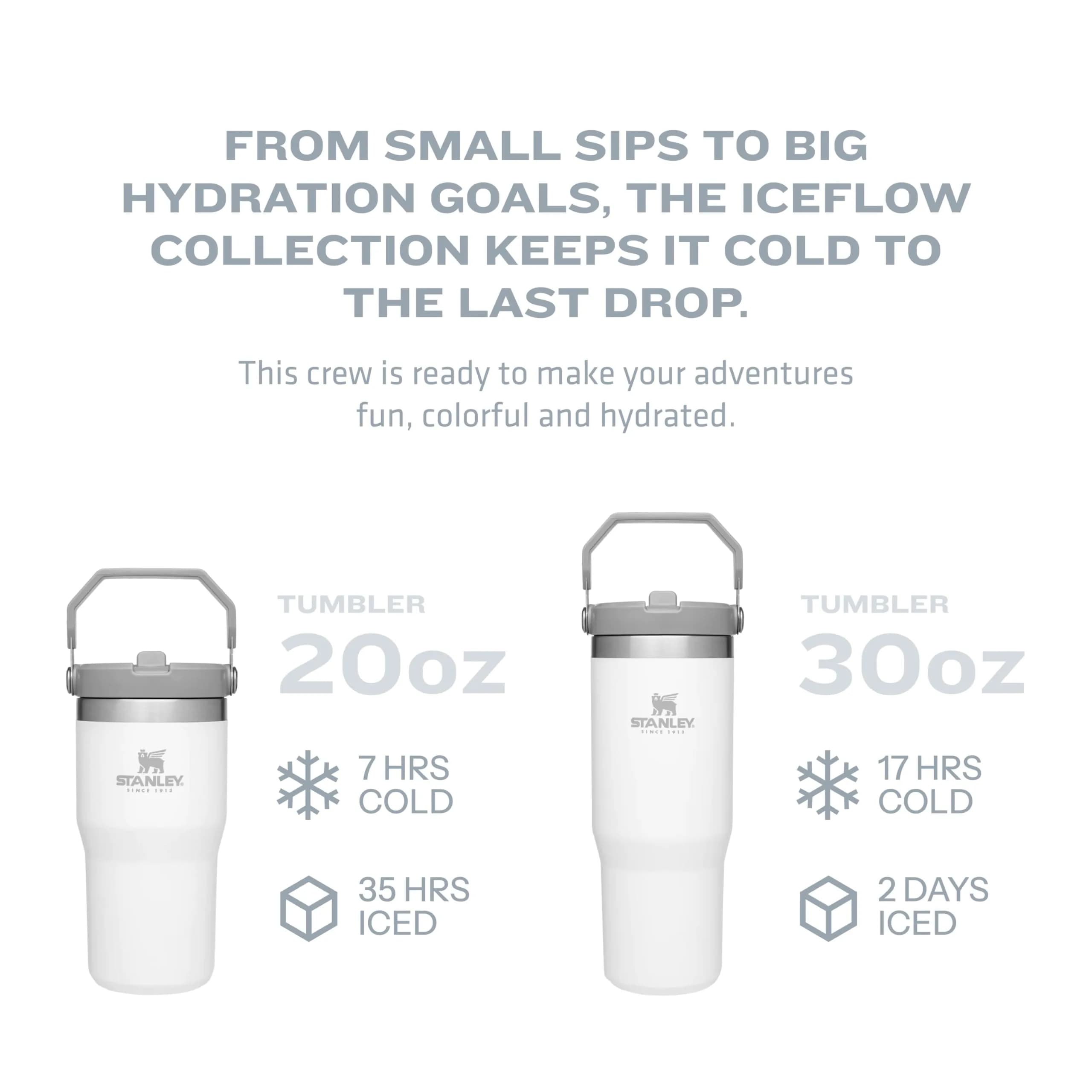 STANLEY IceFlow 2.0 Jade 20 oz Tumbler with Flip Straw and Handle - view 3