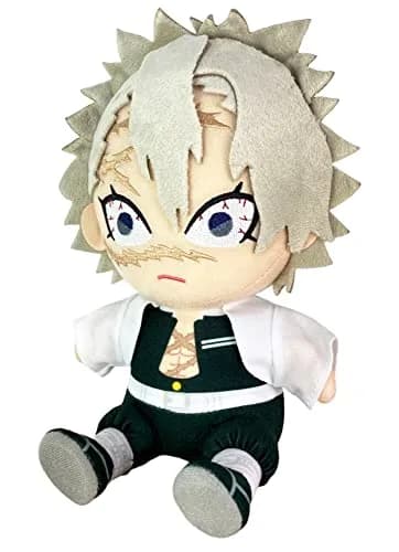 Great Eastern Entertainment Demon Slayer - Sanemi Shinazugawa Plush 7" Multi | Anime Collectible thumbnail 2