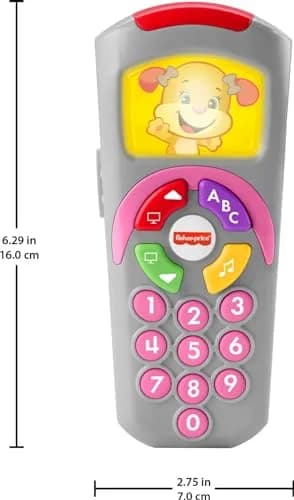 Fisher-Price Laugh & Learn Sis’ Remote Baby Learning Toy with Music & Lights | Ages 6+ Months thumbnail 5