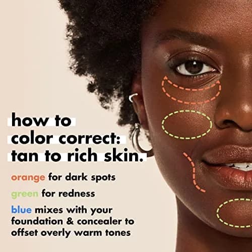 e.l.f. Camo Color Corrector for Dark Circles, Hydrating Under-Eye Brightening Concealer, Neutralizes Discoloration, Infused with Hyaluronic Acid, Peach (0.09 Fl Oz / 2.8 ml) thumbnail 5