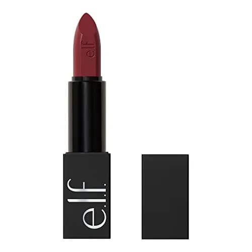 e.l.f. O Face Satin Lipstick Shameless | Vegan & Cruelty-Free Creamy Lipstick with Squalane & Jojoba Esters thumbnail 1