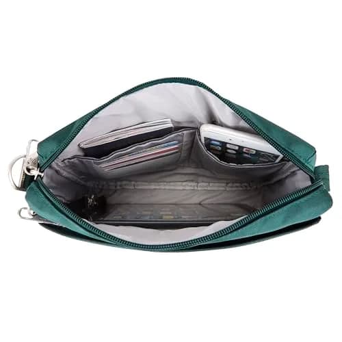 Travelon Anti-Theft Classic Small East/West Crossbody | RFID & Locking Security (70-120 chars) thumbnail 8