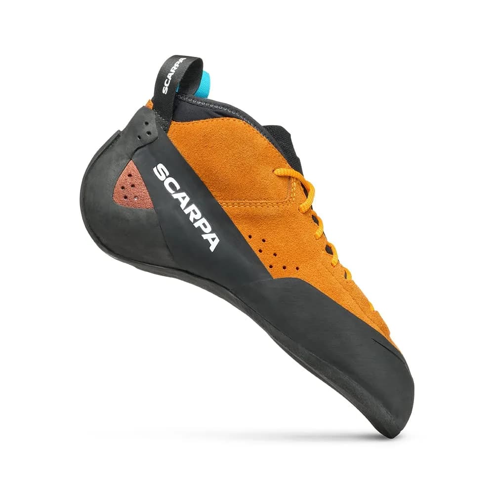 SCARPA Men's Generator Mid Rock Climbing Shoes - Orange Rust | Versatile All-Day Performance (70-120 chars)
