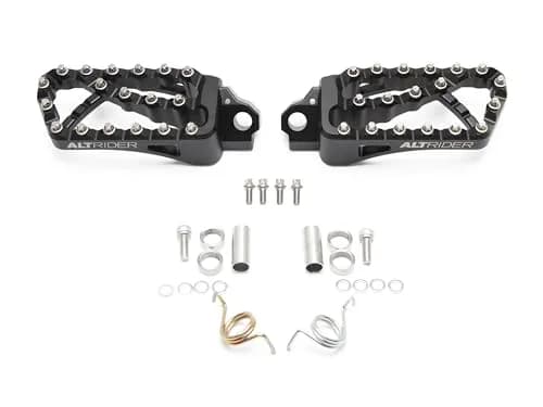 AltRider Adventure II Foot Pegs Compatible With Honda CRF1100 Africa Twin/ADV Sports - Heavy Duty Aluminum - High Traction Grip - Adjustable Height & Camber - Black thumbnail 8