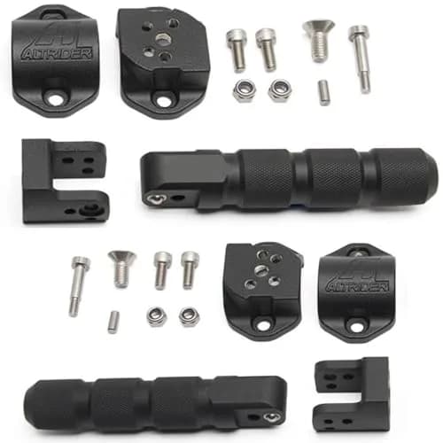 AltRider Universal Highway Pegs for Crash Bars Compatible With 1 Inch (25 mm) Diameter Bars | Heavy Duty, Rust-Resistant Motorcycle Foot Pegs thumbnail 3