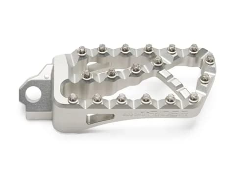 AltRider Adventure II Foot Pegs for BMW R 1200/1250 / 1300 GS - Heavy Duty Aluminum, High Traction, Adjustable Height, Silver thumbnail 1