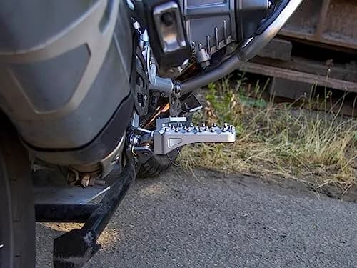 AltRider Adventure II Foot Pegs for BMW R 1200/1250 / 1300 GS - Heavy Duty Aluminum, High Traction, Adjustable Height, Silver thumbnail 7