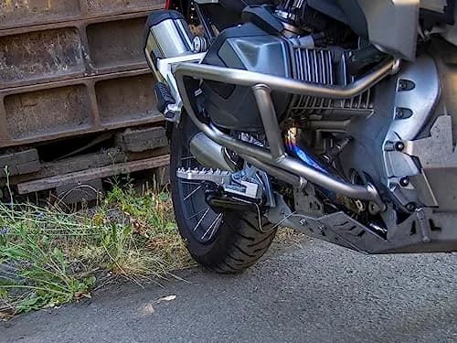 AltRider Adventure II Foot Pegs for BMW R 1200/1250 / 1300 GS - Heavy Duty Aluminum, High Traction, Adjustable Height, Silver thumbnail 5