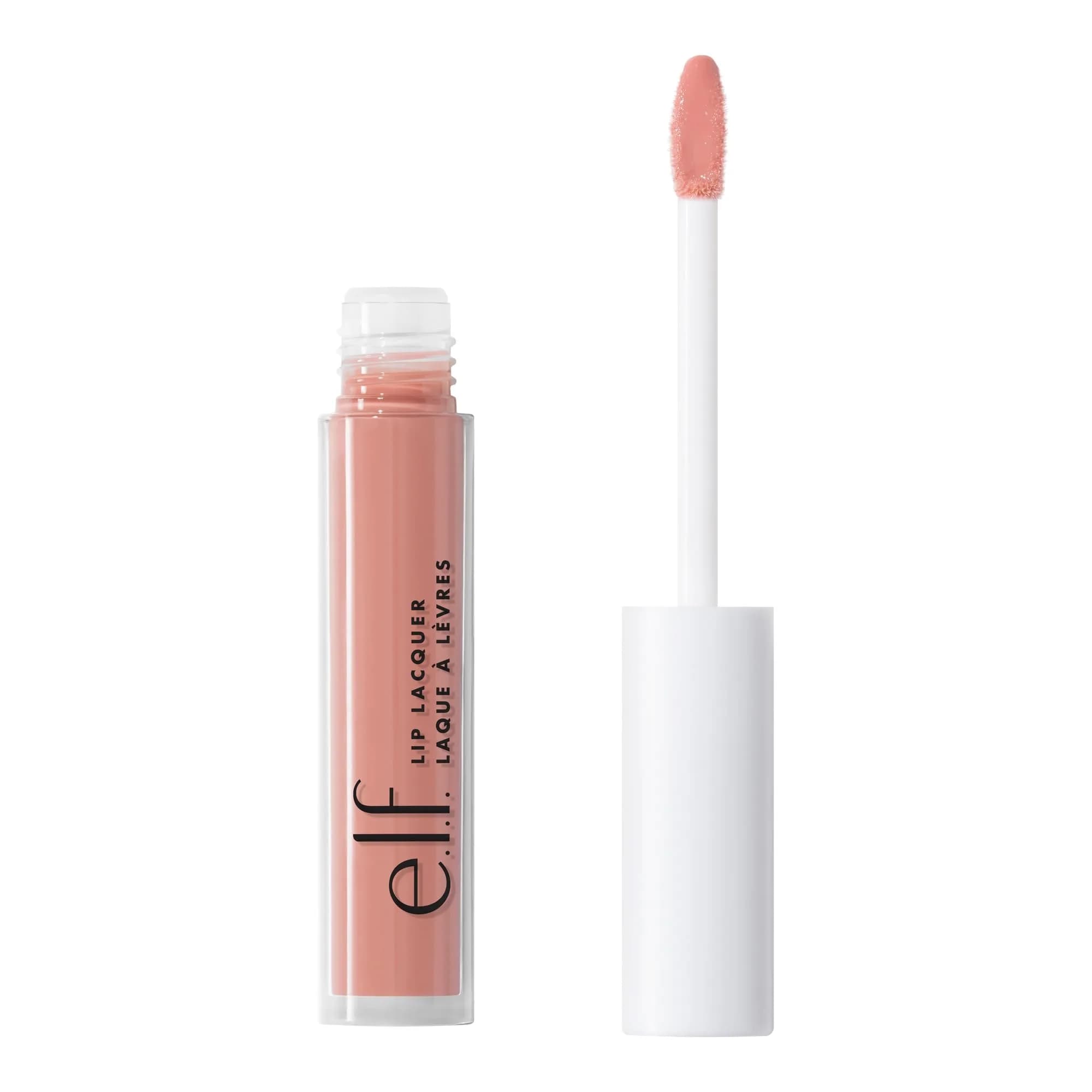 e.l.f. Lip Lacquer, Whisper Pink | High-Shine, Nourishing, Vegan Lip Gloss (0.08 Fl Oz) — Whisper Pink