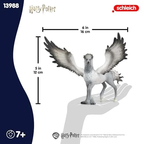 Schleich Harry Potter Buckbeak Toy Figurine 16.5 cm (6.5 inches) | ASTM-Tested for Ages 5+ thumbnail 7