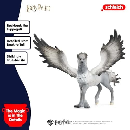 Schleich Harry Potter Buckbeak Toy Figurine 16.5 cm (6.5 inches) | ASTM-Tested for Ages 5+ thumbnail 3