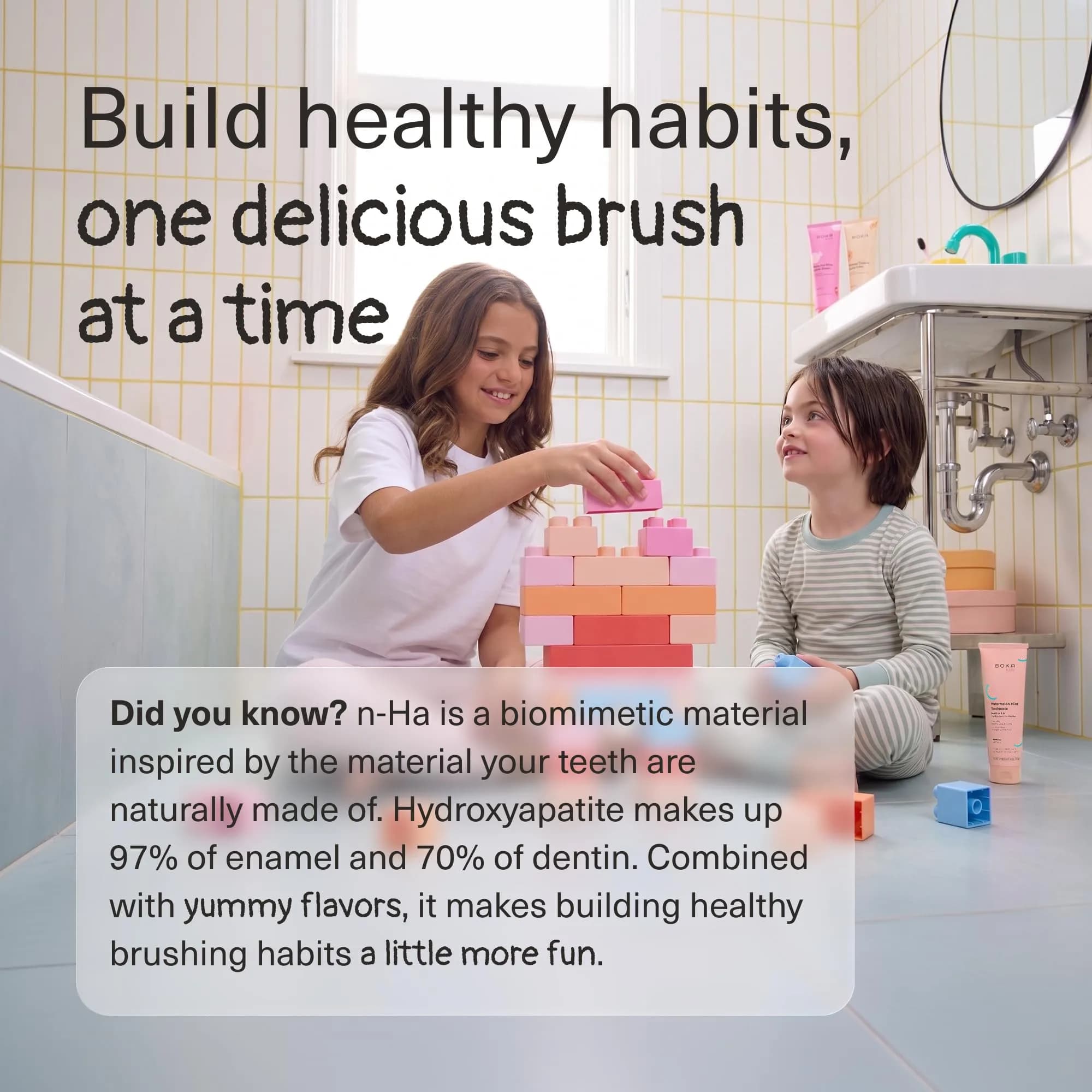 Boka Watermelon Mint Fluoride-Free Toothpaste for Kids, 4 oz | USA Imported Nano Hydroxyapatite Formula - view 7