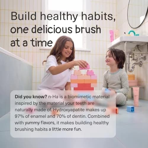 Boka Fluoride-Free Kids Toothpaste Watermelon Mint Nano Hydroxyapatite 113g (4 oz) | Enamel Strengthening thumbnail 7