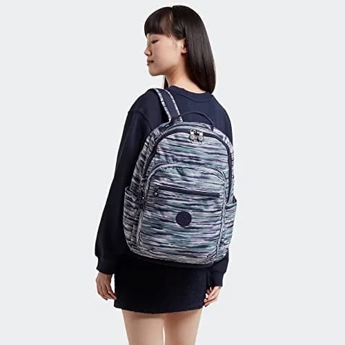 Kipling Seoul Laptop Backpack 15 inch 25.4cm (1.41 lbs) | Water-Resistant Nylon School Bag thumbnail 4