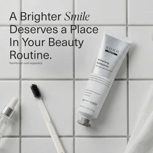 Boka Whitening Toothpaste with Nano Hydroxyapatite, 113g (4 Ounce) | Clinically Shown to Reduce Stains thumbnail 7