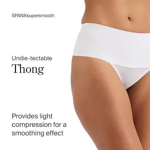 SPANX Supersmooth Undie-tectable Thong Powder | Level 2 Support, No Visible Lines (70-120 chars) thumbnail 3