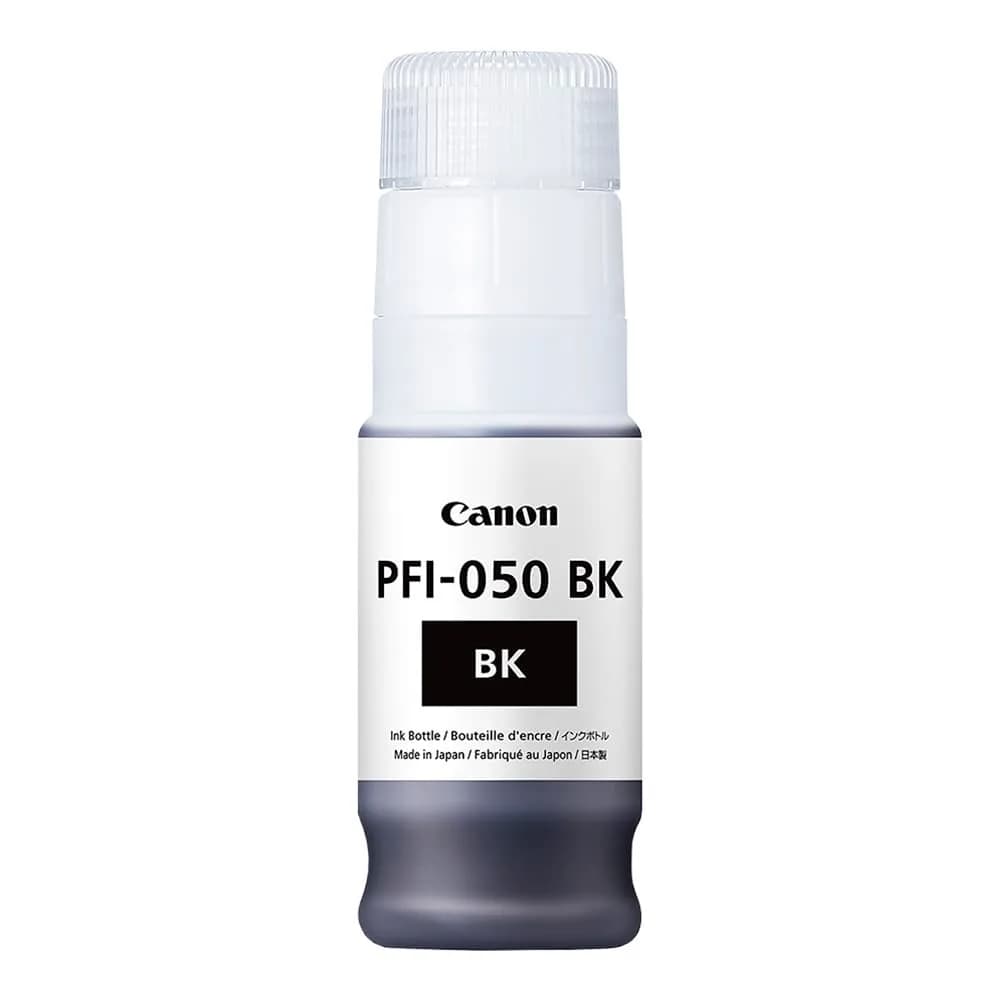 Canon PFI-050 BK Black Ink Cartridge 70ml | Professional-Quality, Compatible with imagePROGRAF TC-20 & TC-21 - main product image