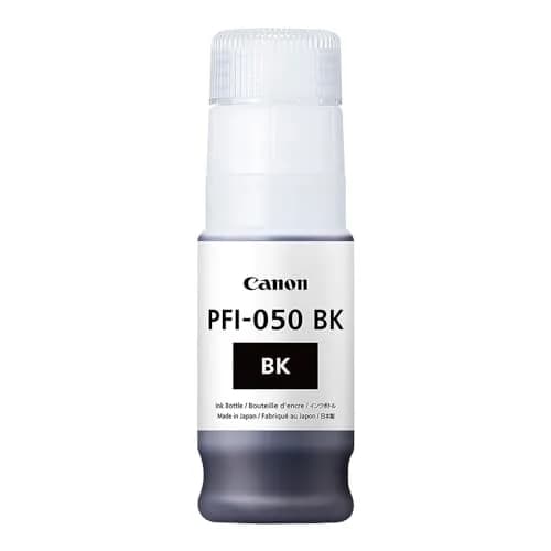 Canon PFI-050 BK Black Ink Cartridge 70ml | Professional-Quality, Compatible with imagePROGRAF TC-20 & TC-21 thumbnail 1